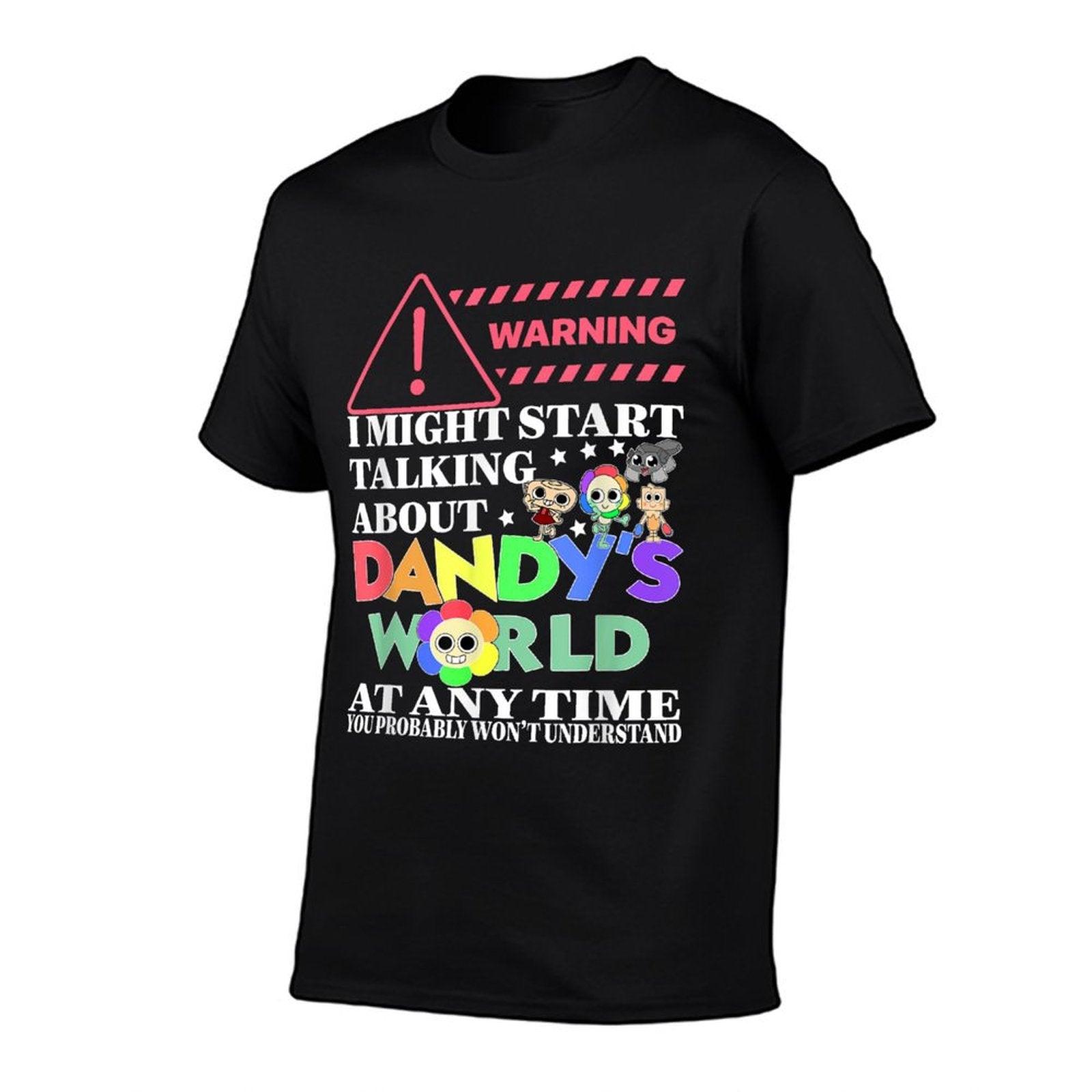 Dandy's World Characters Funny For Men Women Kids  Stretchy T-Shirt