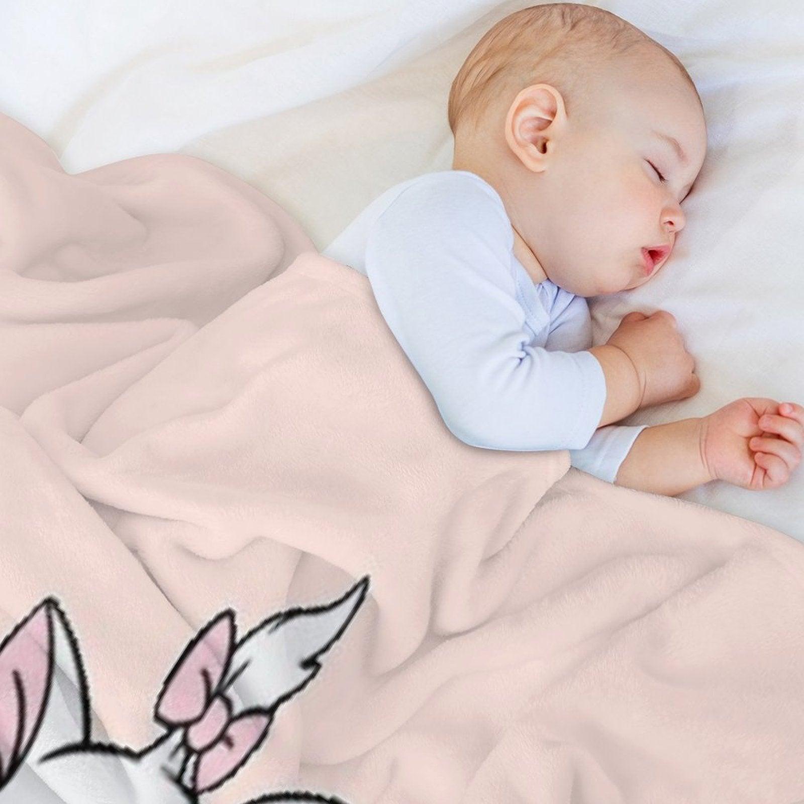 Marie Cute Aristocats. Beautiful Kitty. Cartoon Cat Teehee Throw Blanket