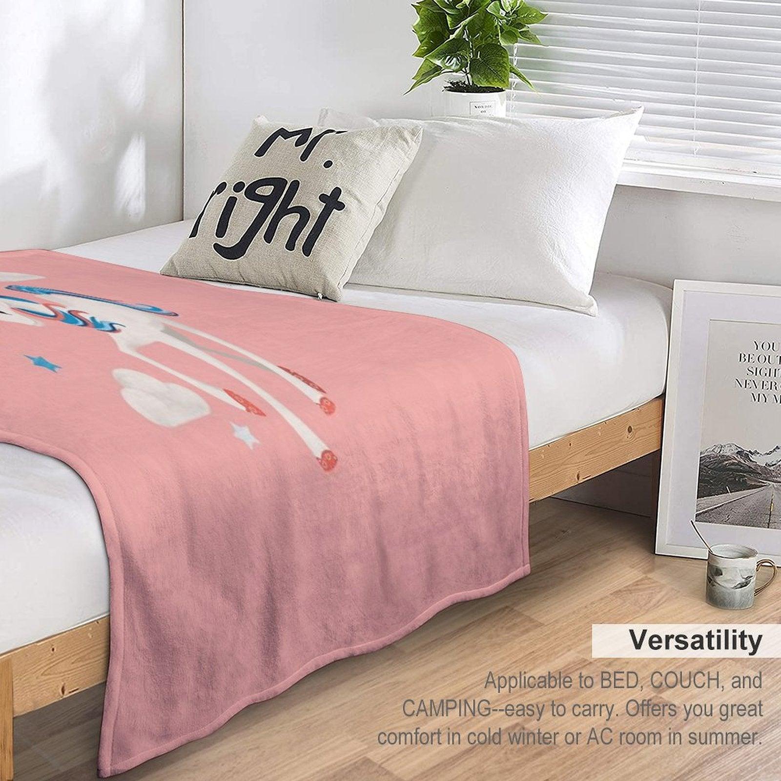 Cute Pony Throw Blanket