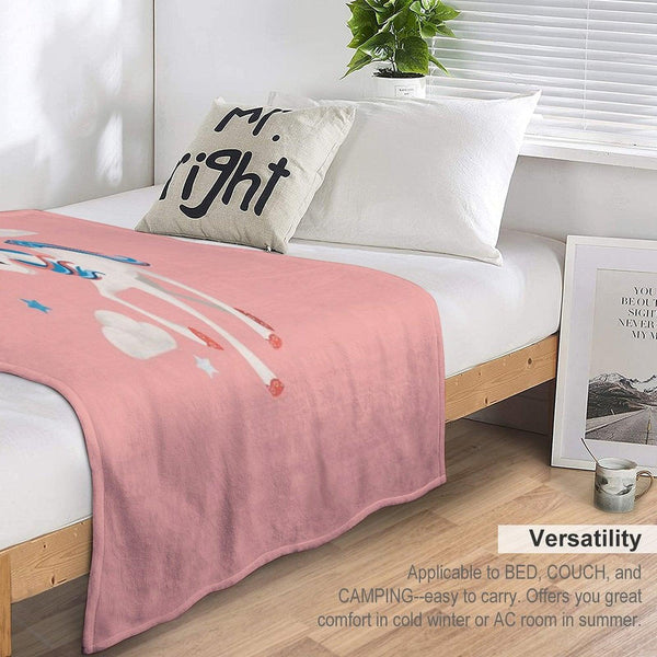 Cute Pony Throw Blanket