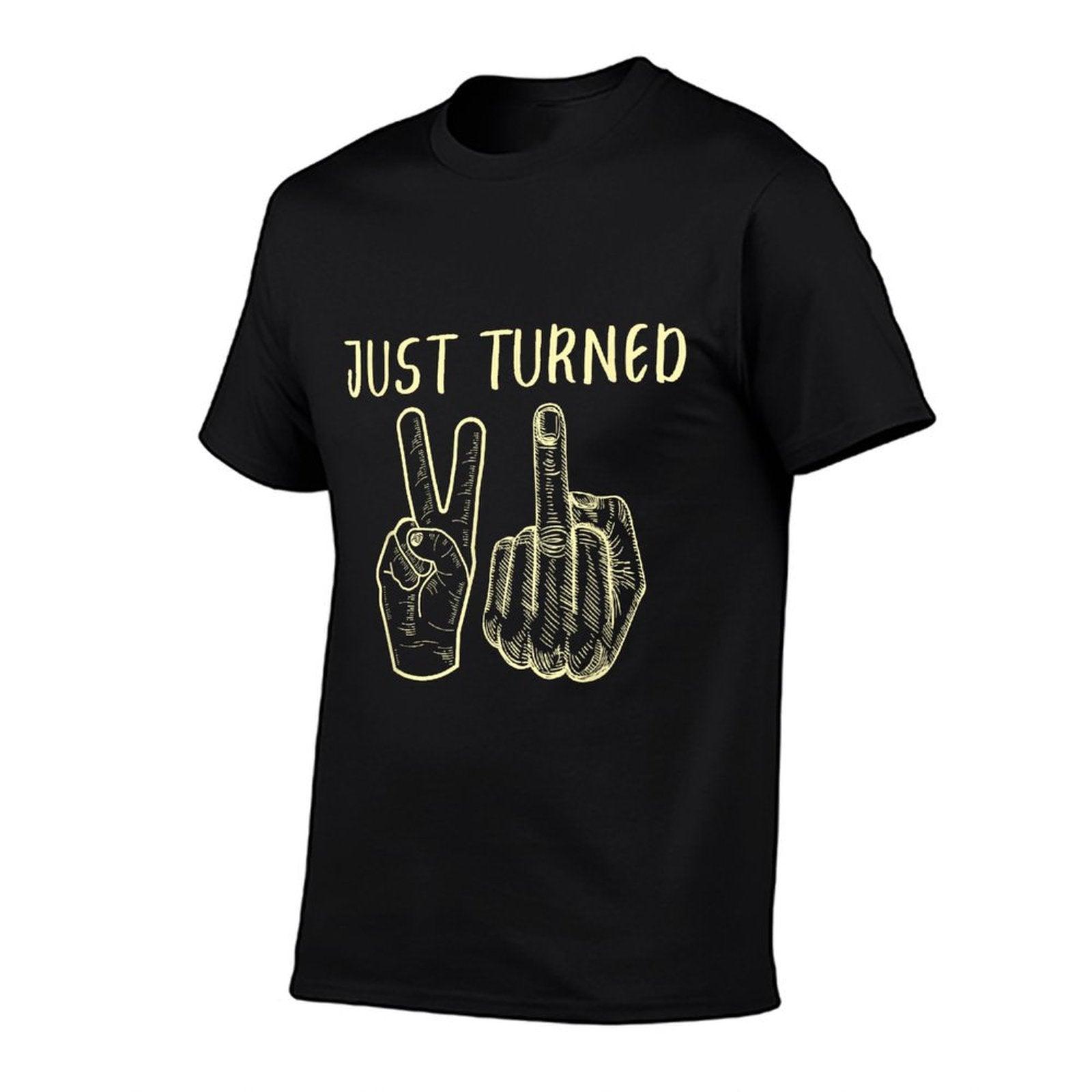 Just Turned 21 Years Old Funny 21st Birthday Party T-Shirt