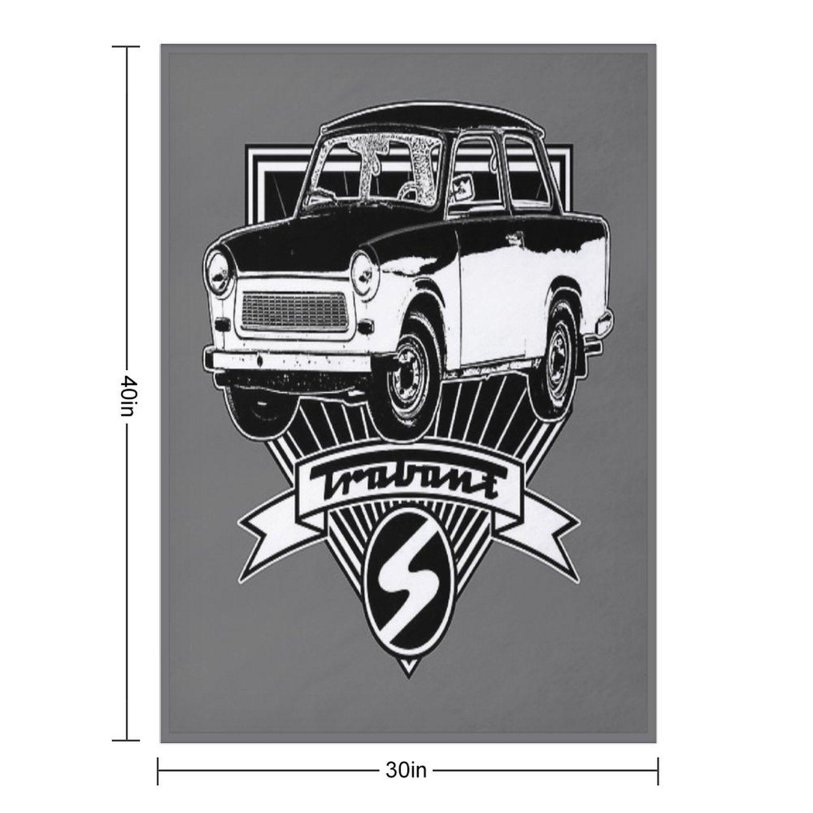 Trabant 601 Throw Blanket