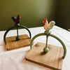 IRON ROOSTER NAPKIN HOLDER