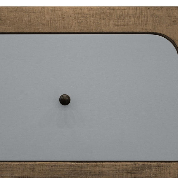Wyatt Accent Chest Pv/Dr - Brown/Grey