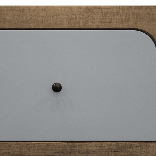 Wyatt Accent Chest Pv/Dr - Brown/Grey