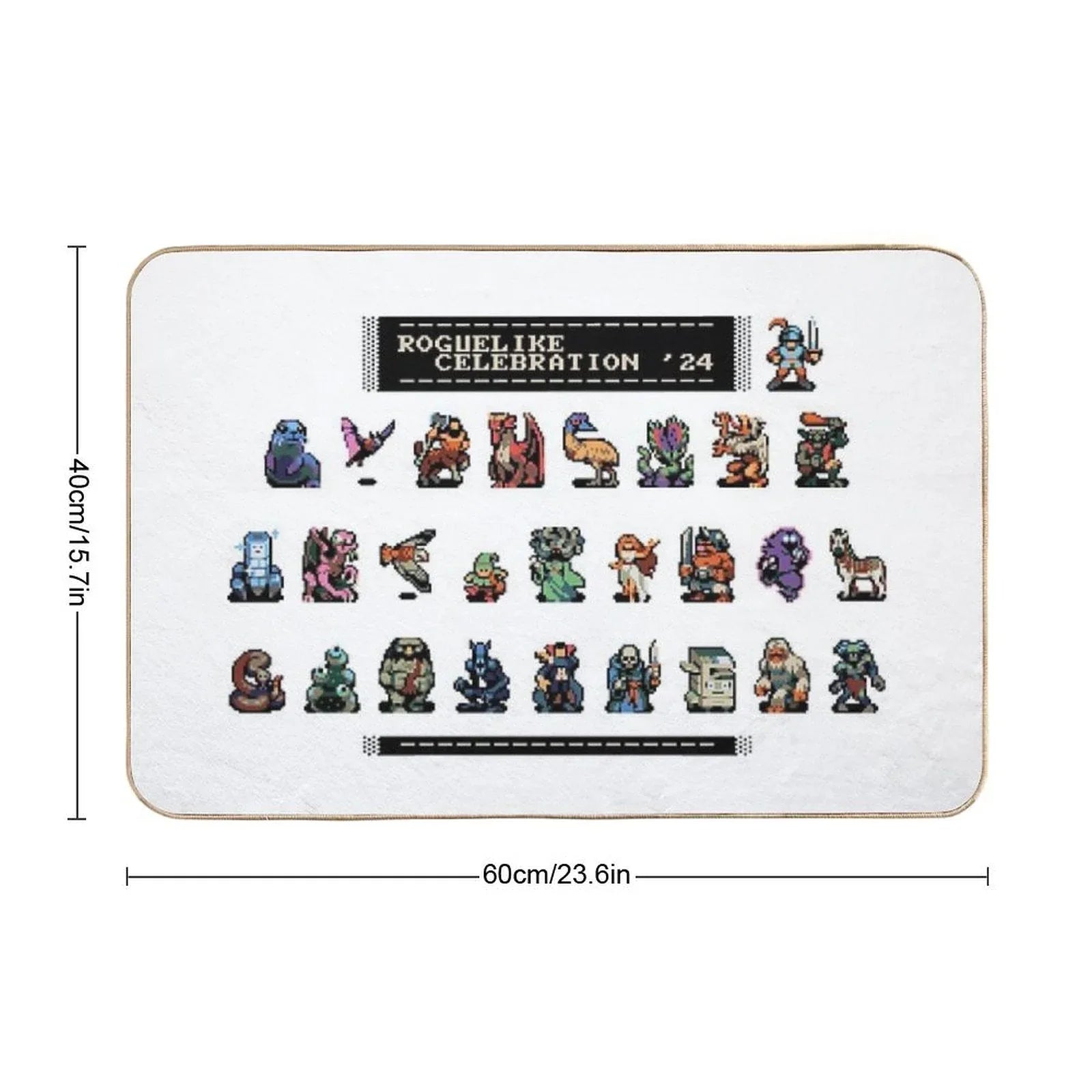 Roguelike Celebration 24 Bath Mat Bath Mat