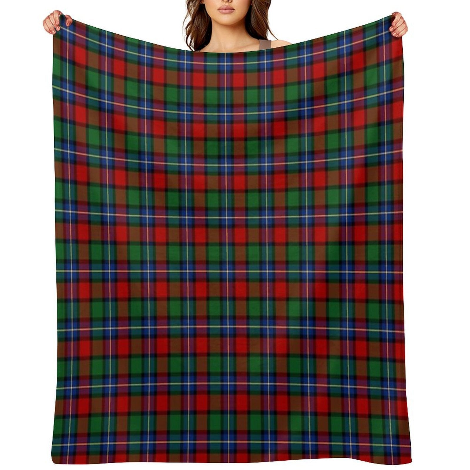 Clan Kilgour Tartan Compact Throw Blanket