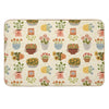 Some Flower Pots Bath Mat