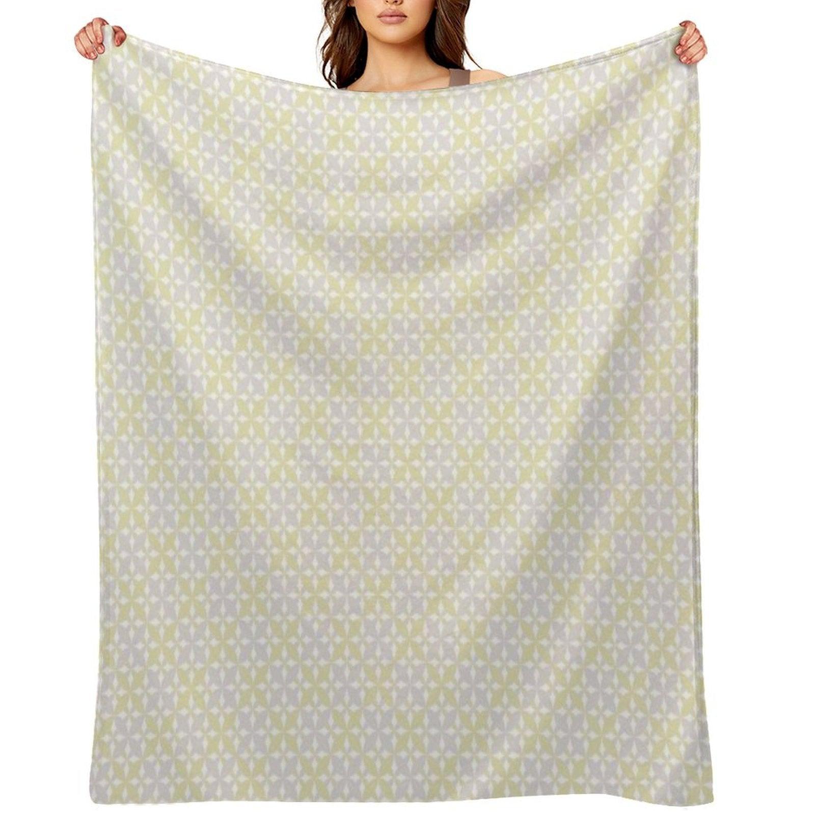 Knit And Dot Pastel 2025 Throw Blanket