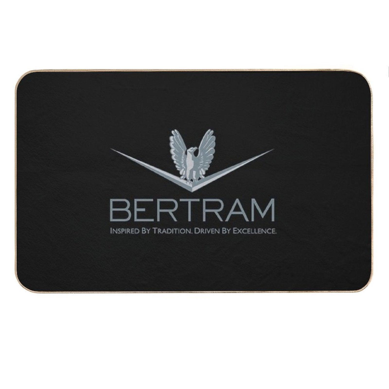 BERTRAM YACHTS LOGO Bath Mat