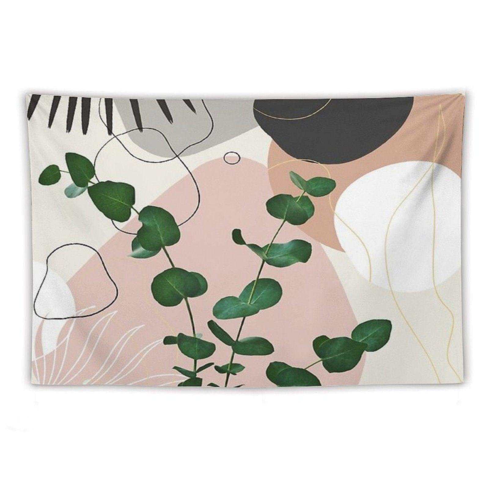 Eucalyptus Fan Palm Finesse #1 #tropical #decor #art Tapestry
