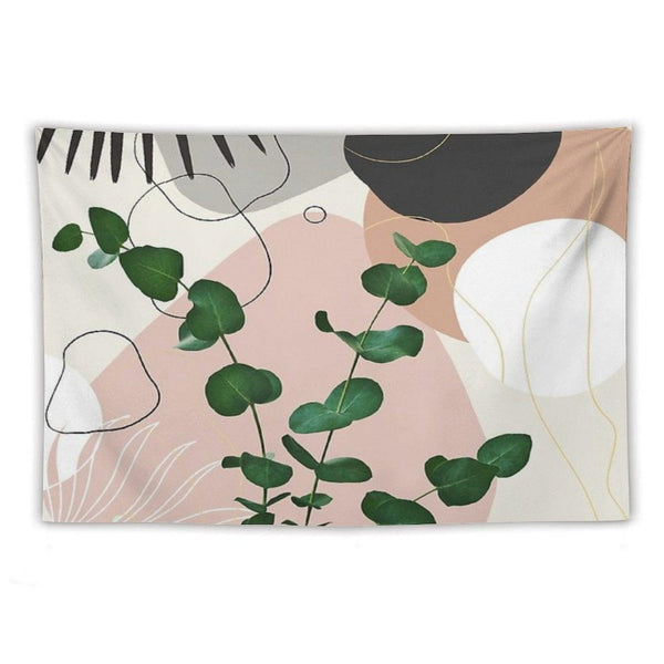 Eucalyptus Fan Palm Finesse #1 #tropical #decor #art Tapestry
