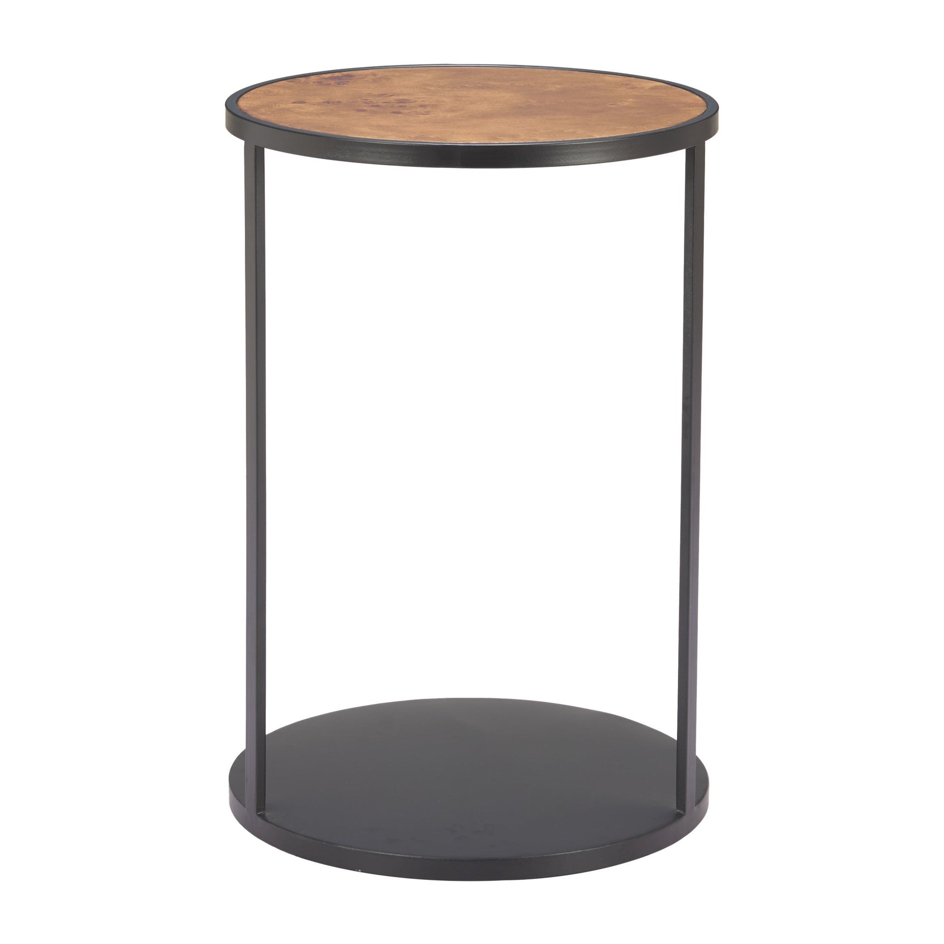 Nodo Side Table Brown & Black