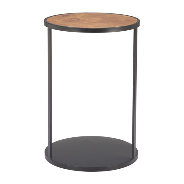 Nodo Side Table Brown & Black