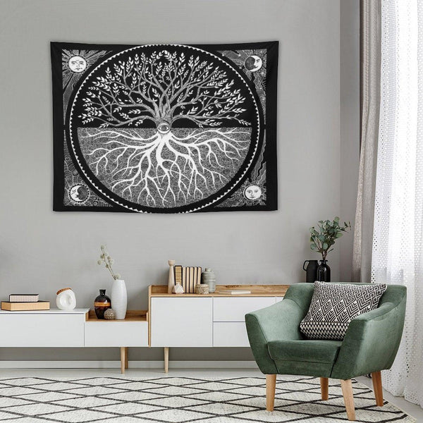 Druid Tree of LIfe Tapestry