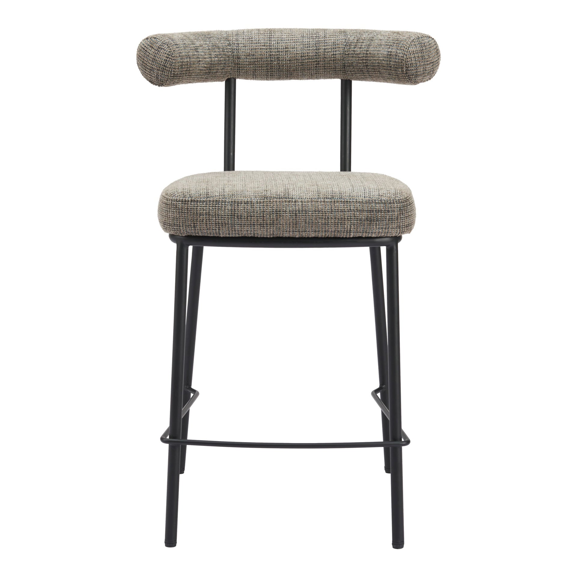 Kede Counter Stool Green Tweed