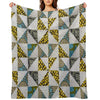 FNaF 4 Bed Texture Throw Blanket