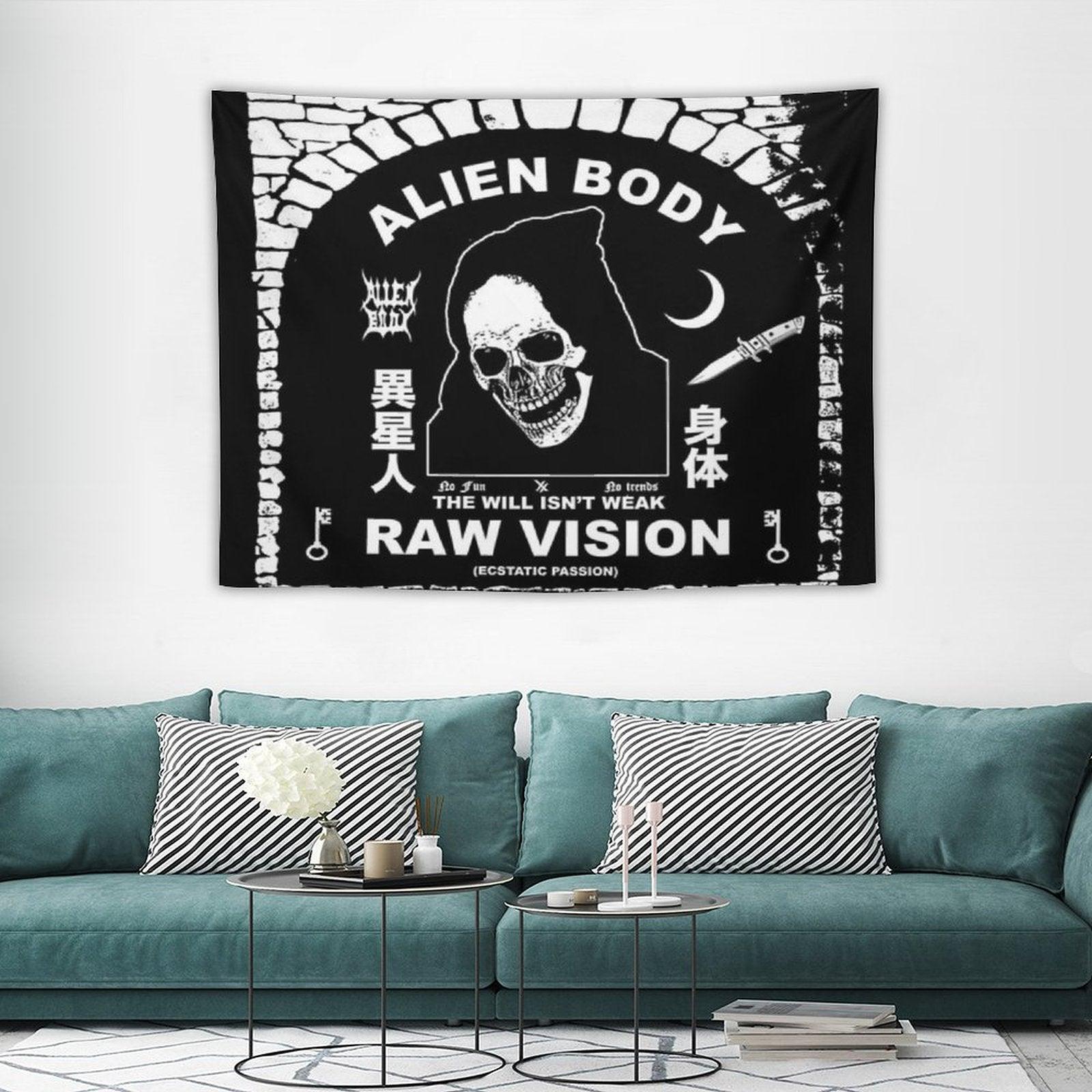 Raw Vision Tapestry