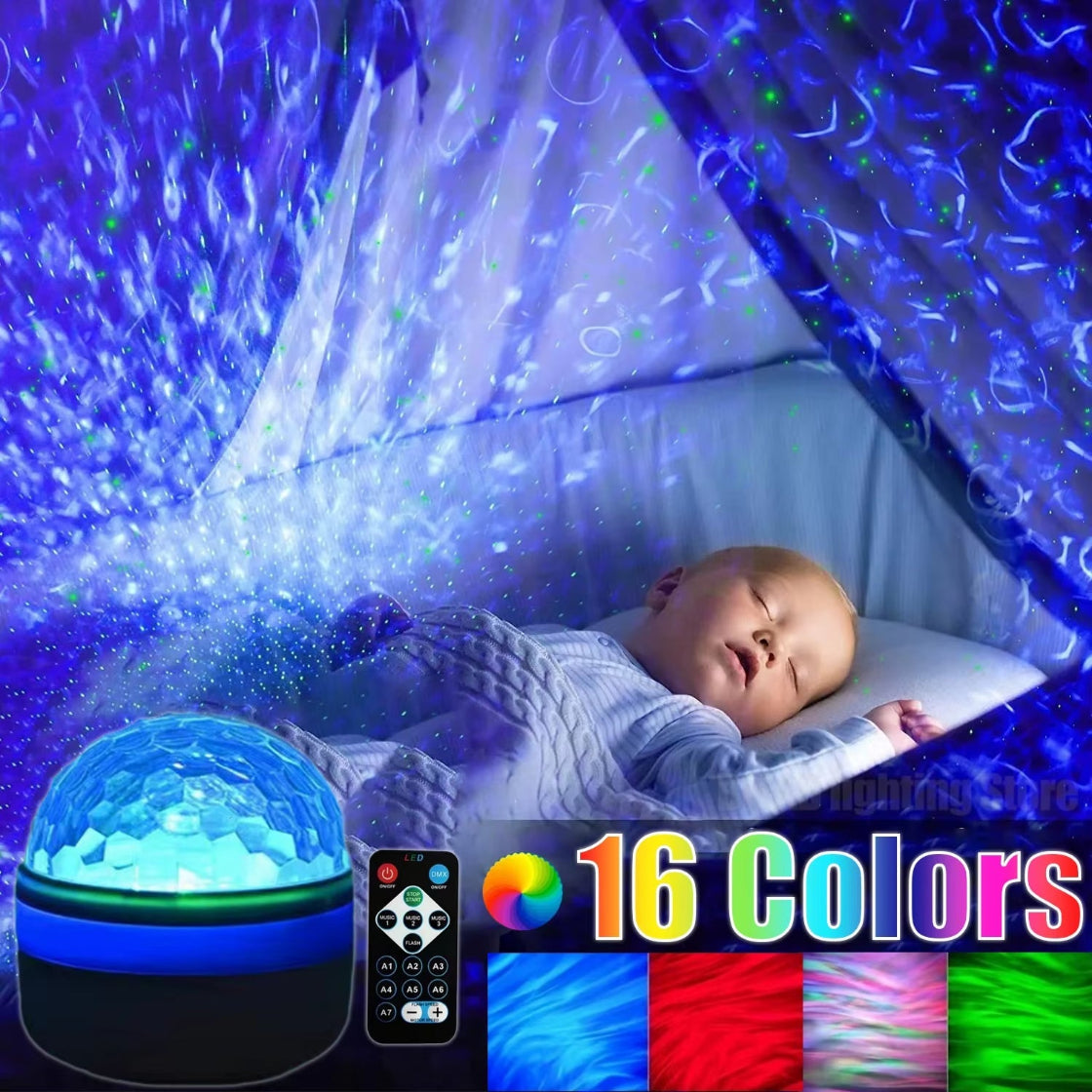 LED Galaxy Projector - Starry Night Light & Aurora Effects GOODSPHORIA.COM