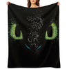 The Eyes Of The Dragon Velvety-soft Throw Blanket