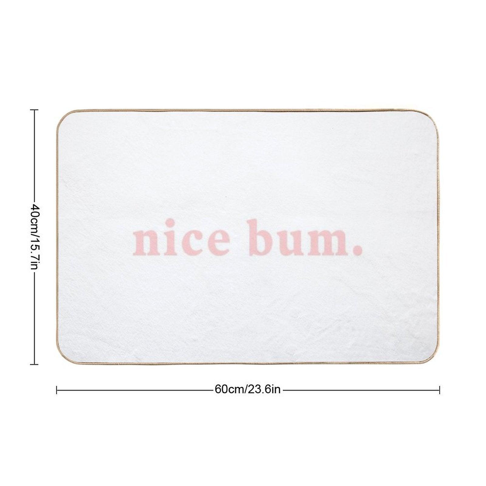 Nice Bum Bath Mat