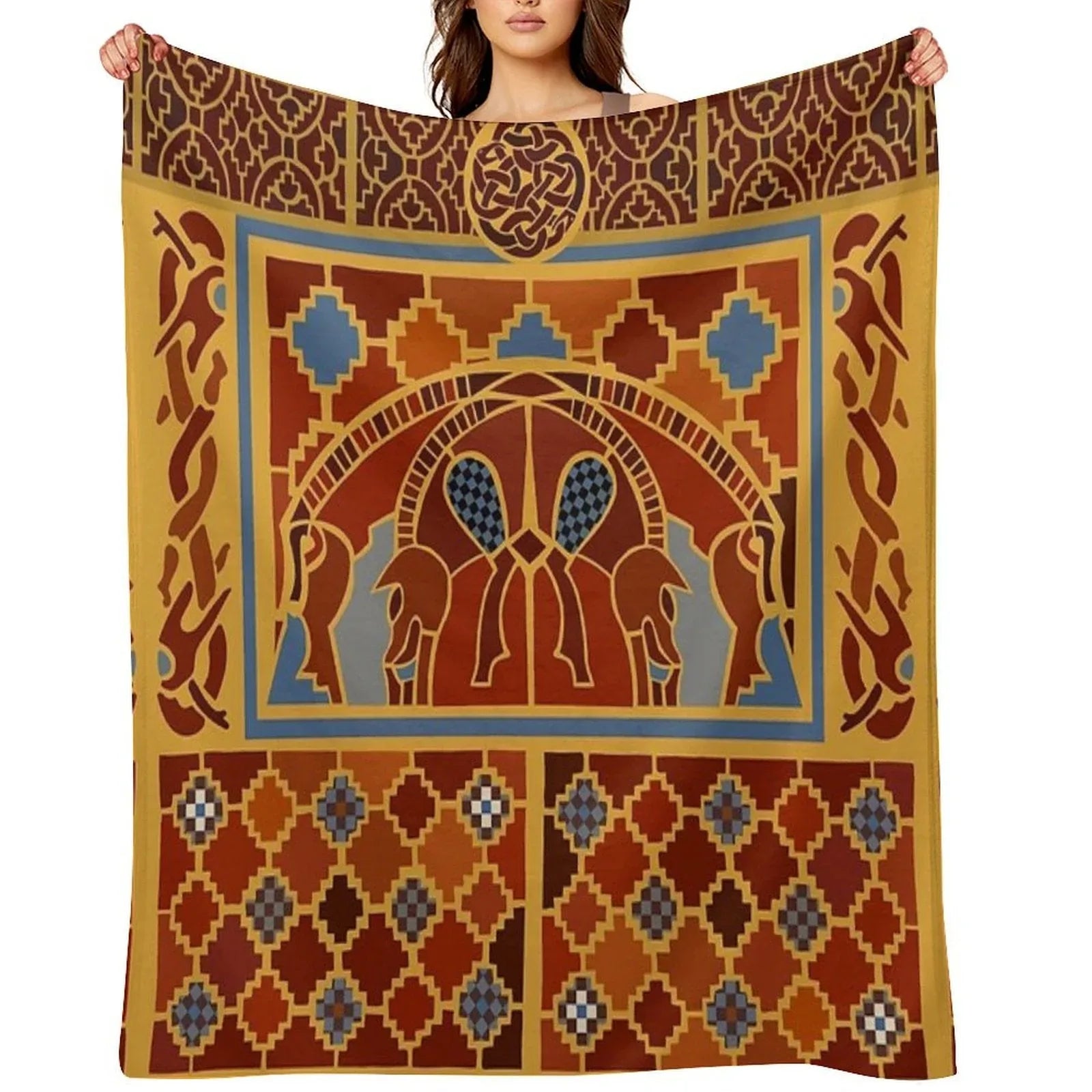 Imagining Sutton Hoo The Boars Throw Blanket