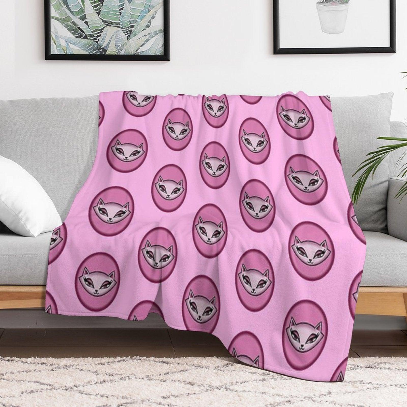 Bratz Jade Kool Kat Symbol V.4 Throw Blanket