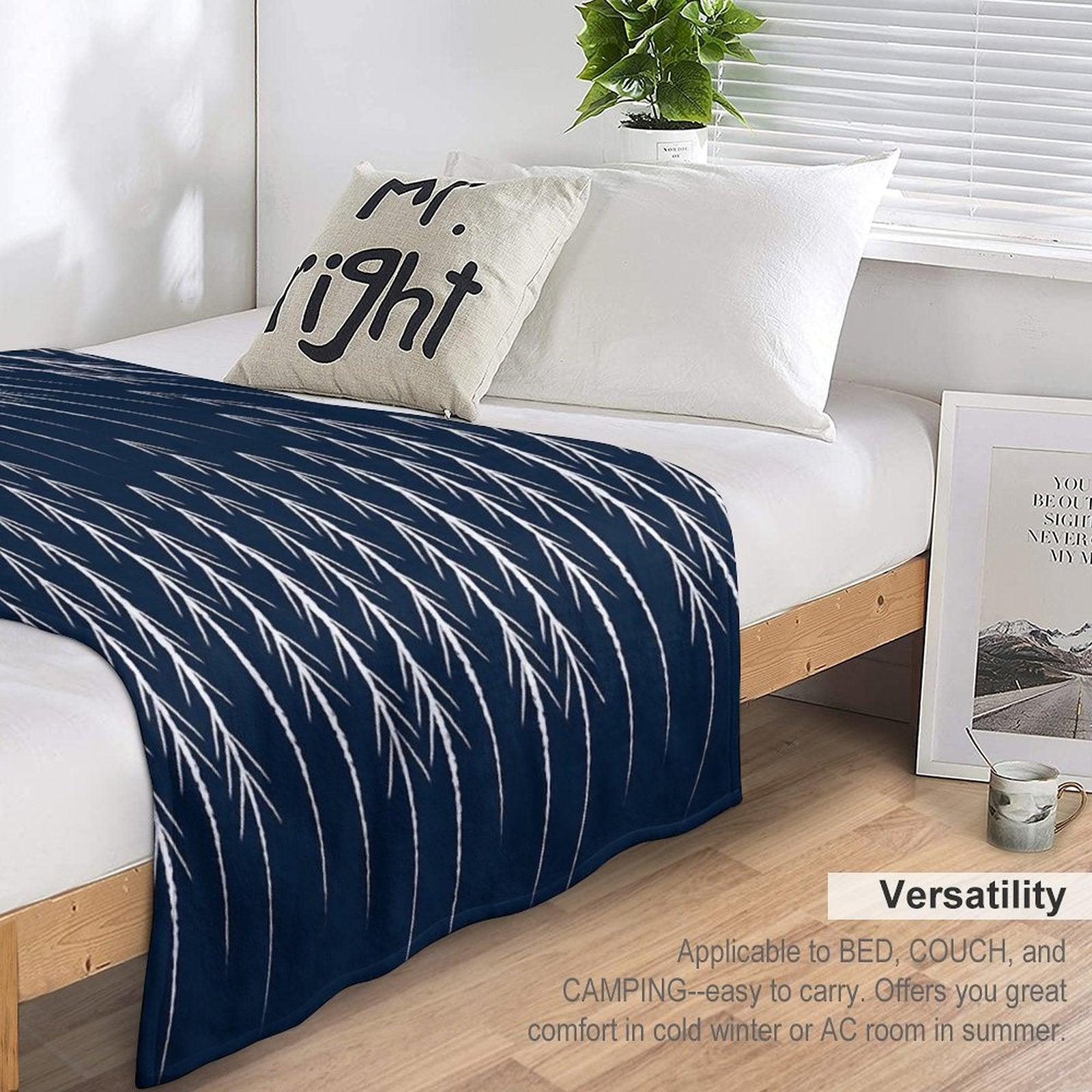 Pine Trees Throw Blanket