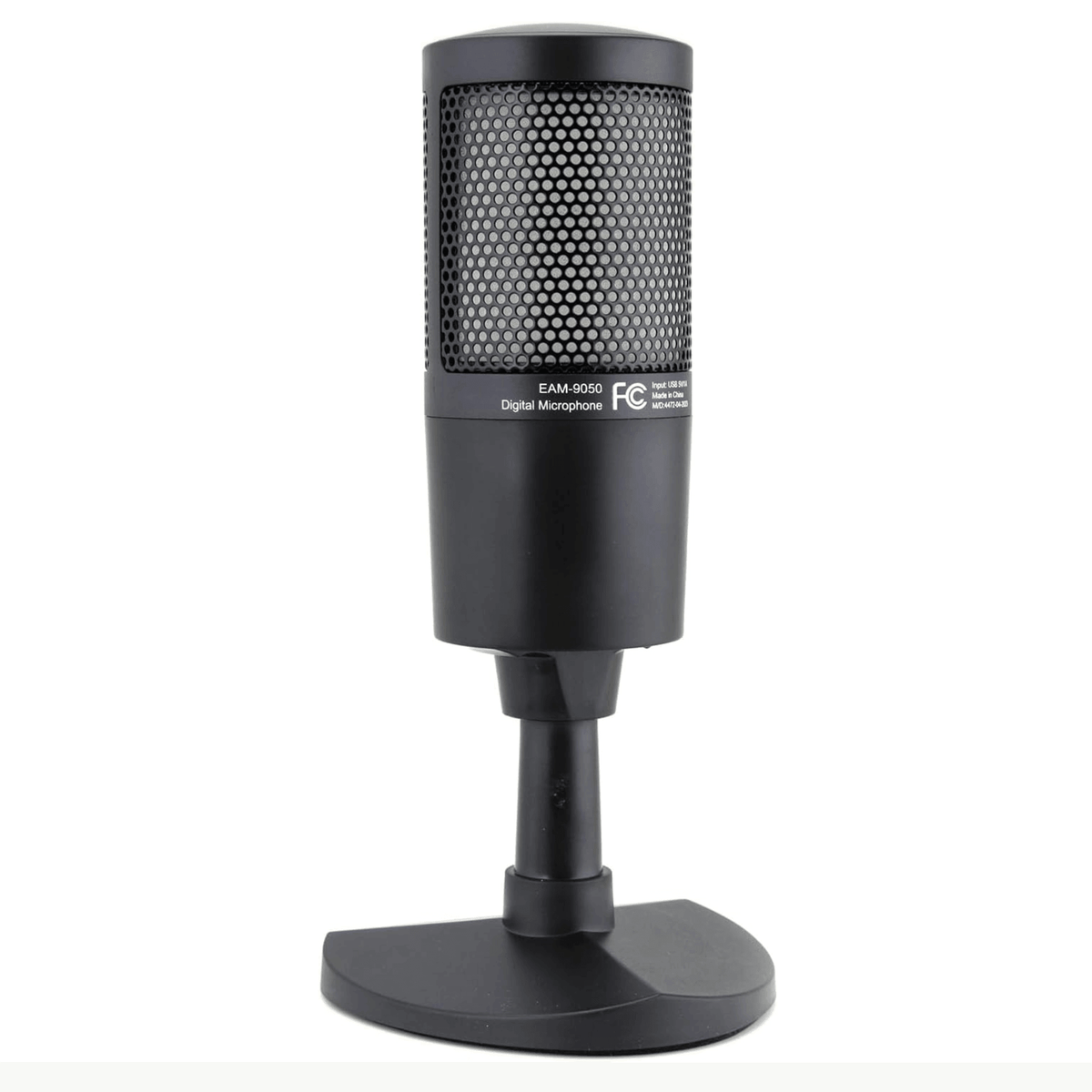 Emerson USB Gaming & Streaming Microphone with RGB Lighting with Tap-to-Mute