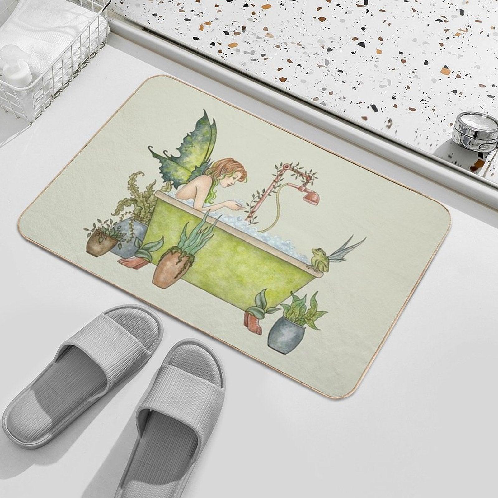 Fairies Love Bubble Baths Bath Mat