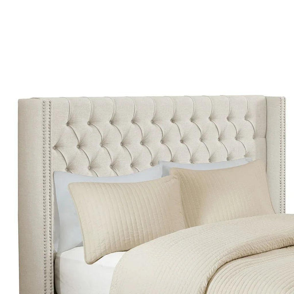 Amelia Upholstery Cream Headboard by Madison Park - Gifts for You 'n Me