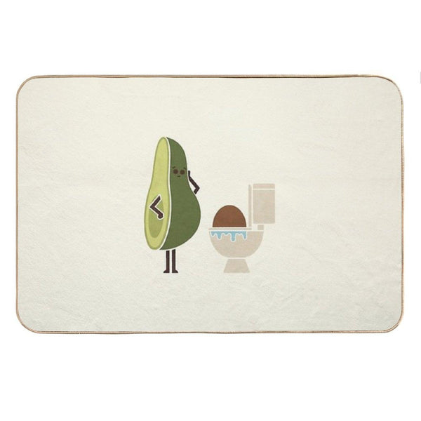 Clogged Bath Mat