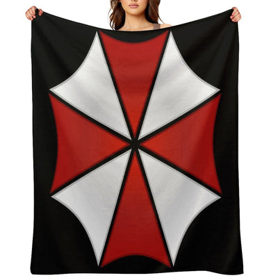 Umbrella Corporation Symbol Wrinkle-free Throw Blanket