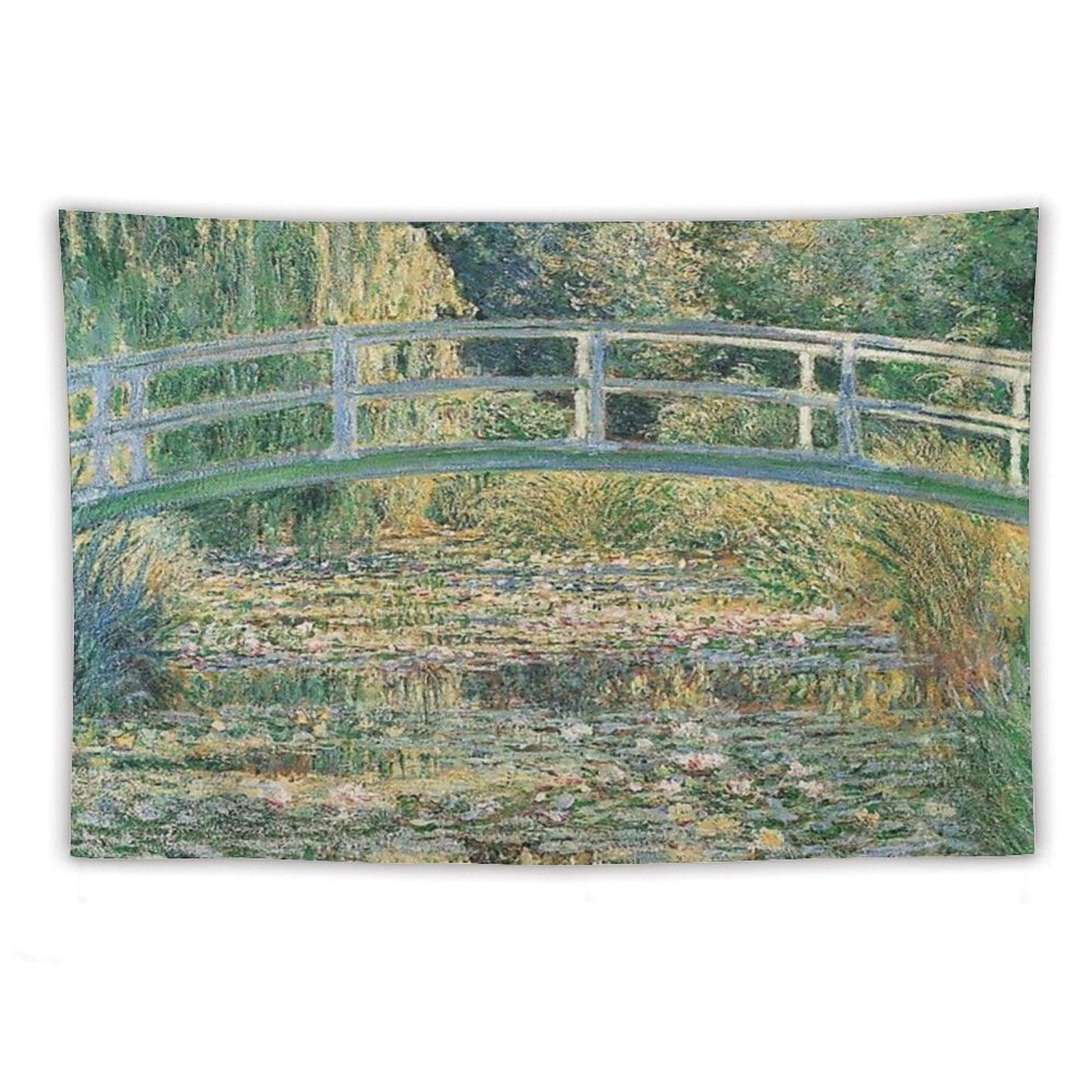 HD. The Water Lily Pond, by Claude Monet. HIGH DEFINITION Tapestry