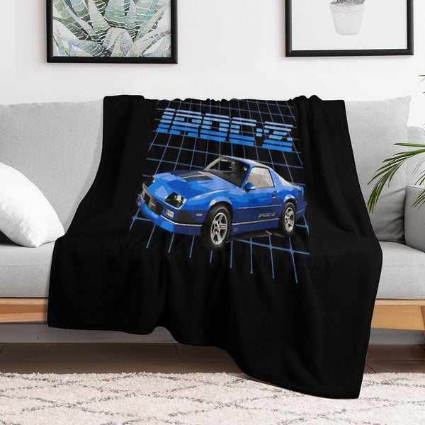 1989 Camaro Iroc-Z 1Le Velvety-soft Throw Blanket
