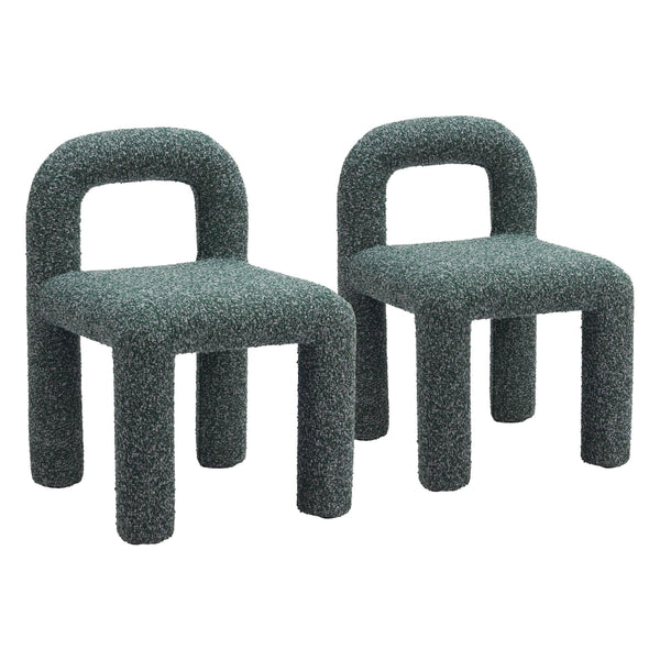 Arum Dining Chair (Set of 2) Snowy Green