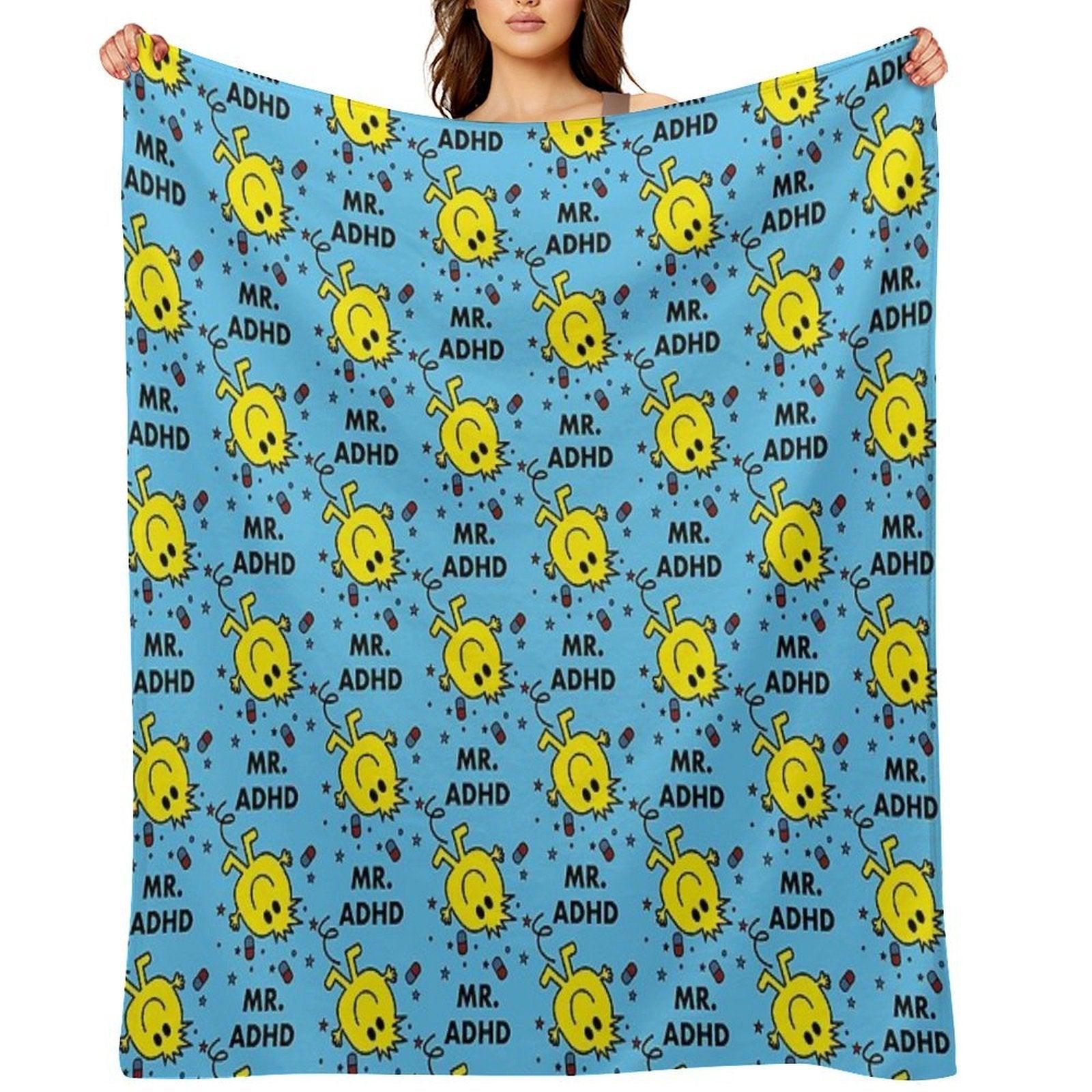 MR ADHD Throw Blanket