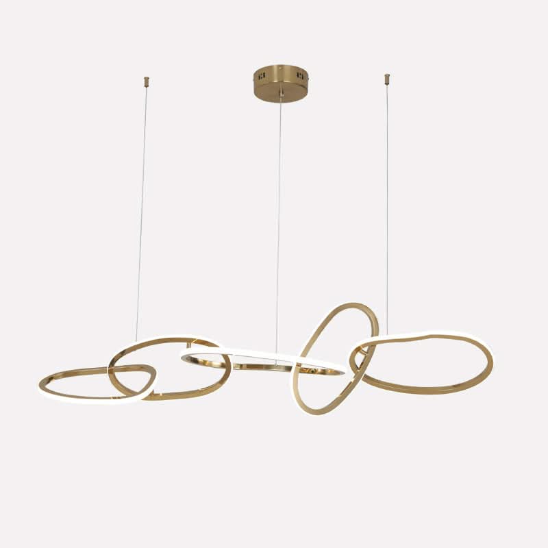 Modern Oval Chandelier Iluminating