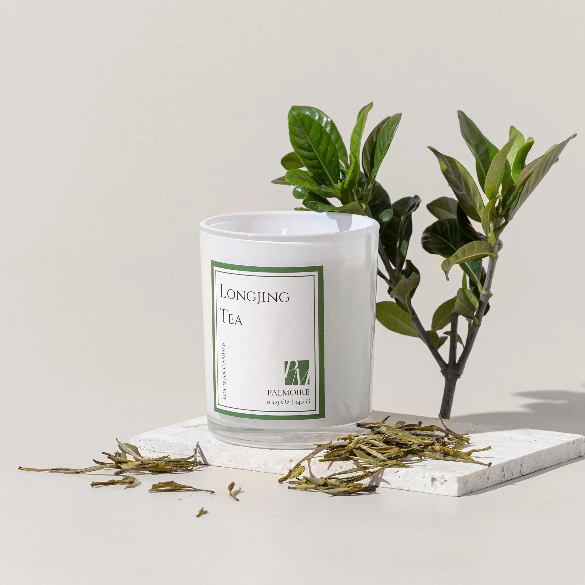 Longjing Tea Soy Wax Candle - Gifts for You 'n Me
