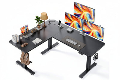 OdinLake S4 Home Office  L Shaped Standing Desk(75