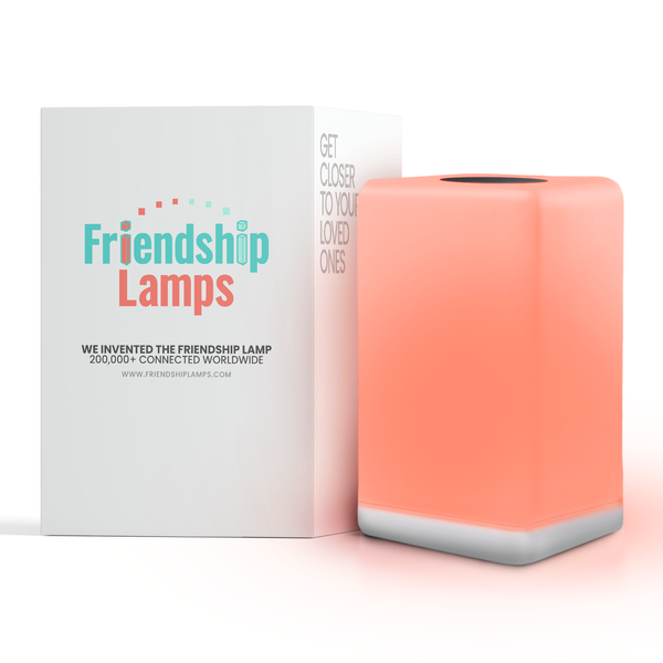 FriendLi Subscription Friendship Lamp – Wi-Fi Touch Lamp with Remote Touch Subscription