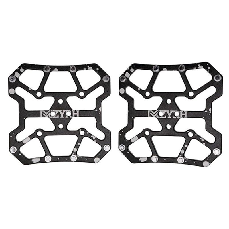 1 Pair Aluminum Alloy Bicycle Clipless Pedal Platform Adapters For Bike Pedals  Mountain Road Bike Accessories Universal Clipless  Alloy Platform Adapters Cleats Pedal