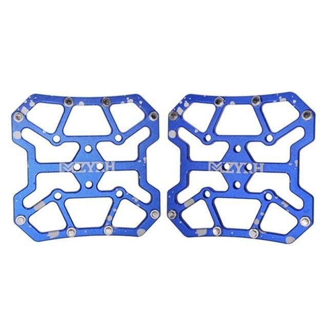1 Pair Aluminum Alloy Bicycle Clipless Pedal Platform Adapters For Bike Pedals  Mountain Road Bike Accessories Universal Clipless  Alloy Platform Adapters Cleats Pedal