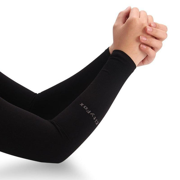 1 Pair Sport Sun Protection Arm Covers Cooling For Men Women Summer Sunblock Cycling Driving Golf Running Unisex Elbow Cover Outdoor Cycling Running Fishing Driving Cool Anti-UV Arm Sleeves For Workout