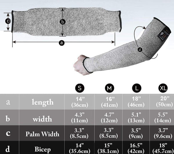 1 PC Men Resistant Work Protection Arm Sleeves Protective Arm Sleeves Anti-cut Work Arm Cover For Garden Kitchen Comfortable Soft Arm Sleeve Thin Arm Protectors For Thin Skin