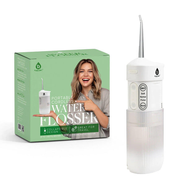 Portable USB Rechargeable Collapsible Water Flosser - Gifts for You 'n Me