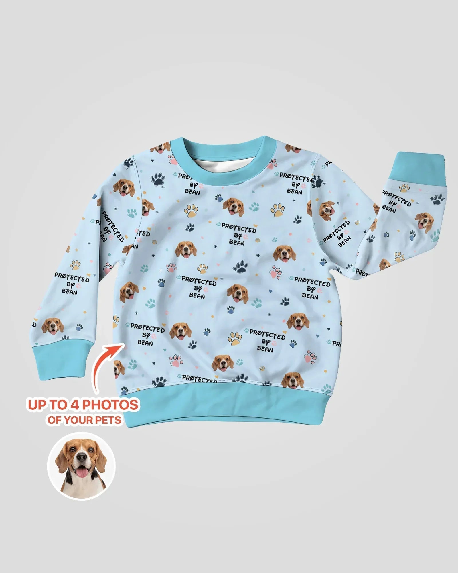 Custom Dog Photo Pattern 