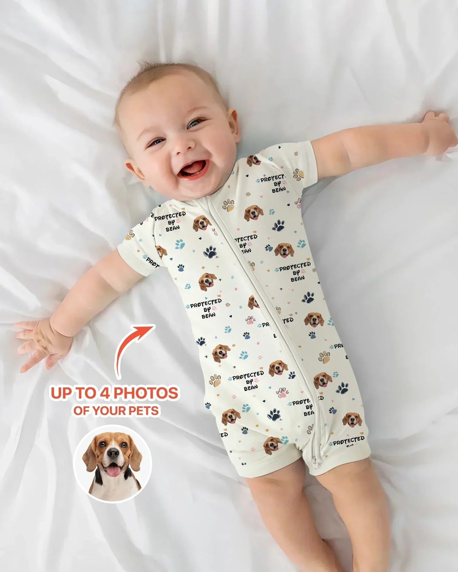 Custom Dog Photo Pattern 