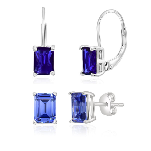 Sterling Silver Earrings Set