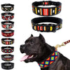 10 Colors Reflective Puppy Big Dog Collar With Buckle Adjustable Pet Collar For Small Medium Large Dogs Leash Dog Chain Dog Collar for Cats Puppy Pets Small Medium Dogs Soft and Comfortable Neck Leash